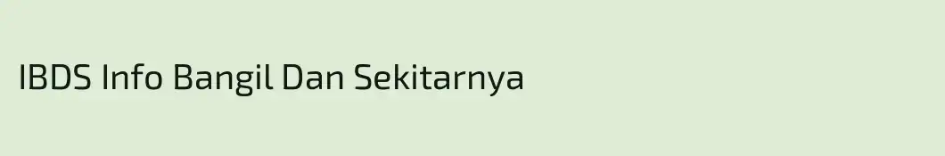 IBDS Info Bangil Dan Sekitarnya